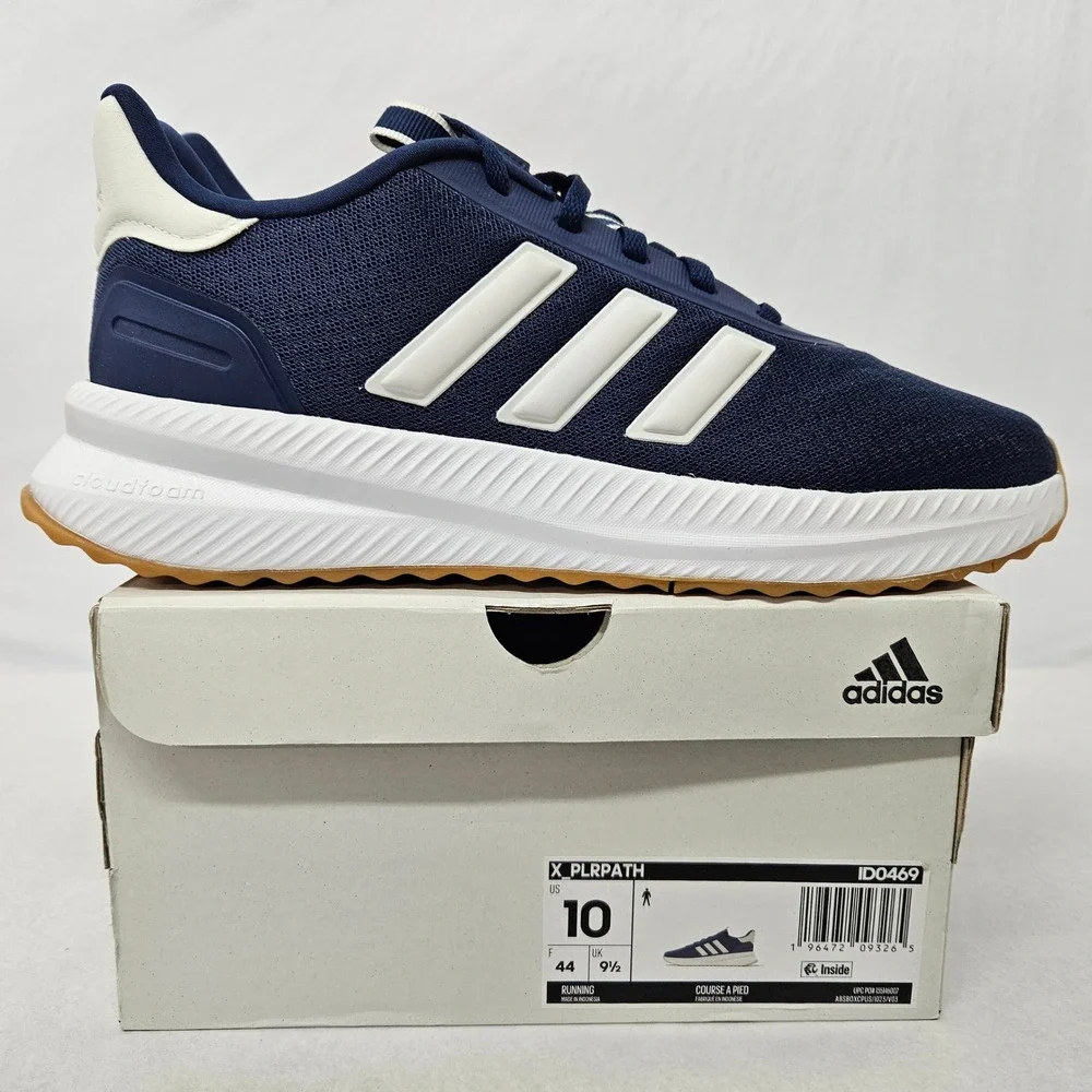 Adidas X_PLR‎ Path Running Shoes ID0469 Navy White Men's Size 10